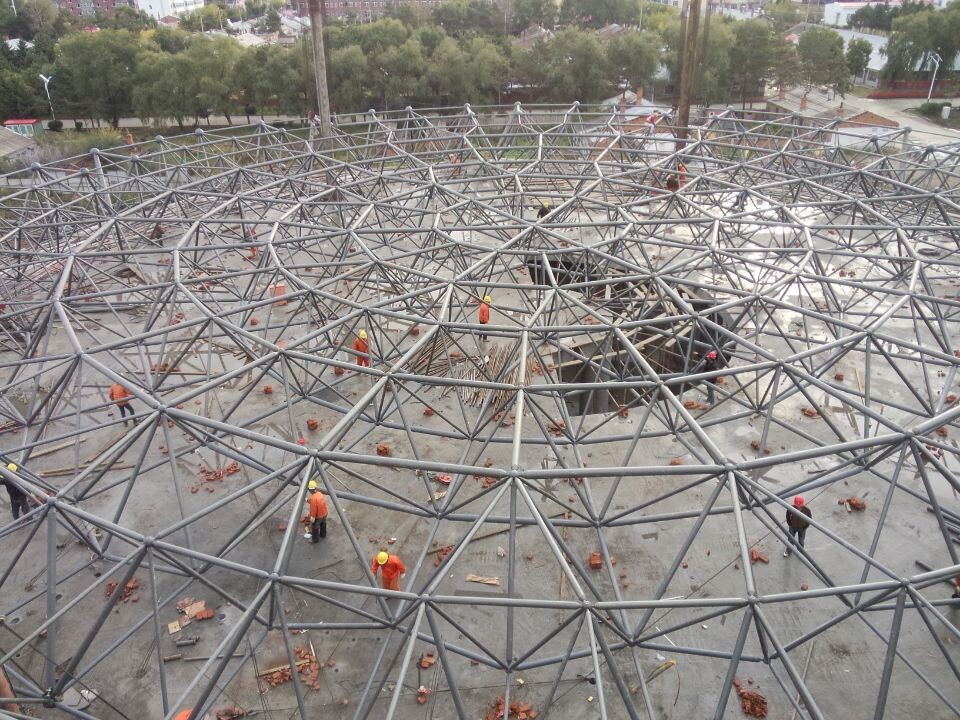 鸡西全民健身中心网架